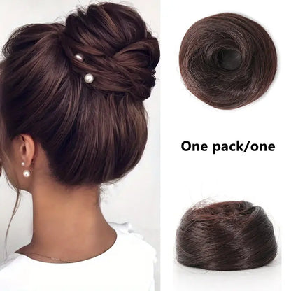 🔥 Add more Synthetic Messy Bun Hair Piece for Women and Save 70% Off Retail Price 💖💖