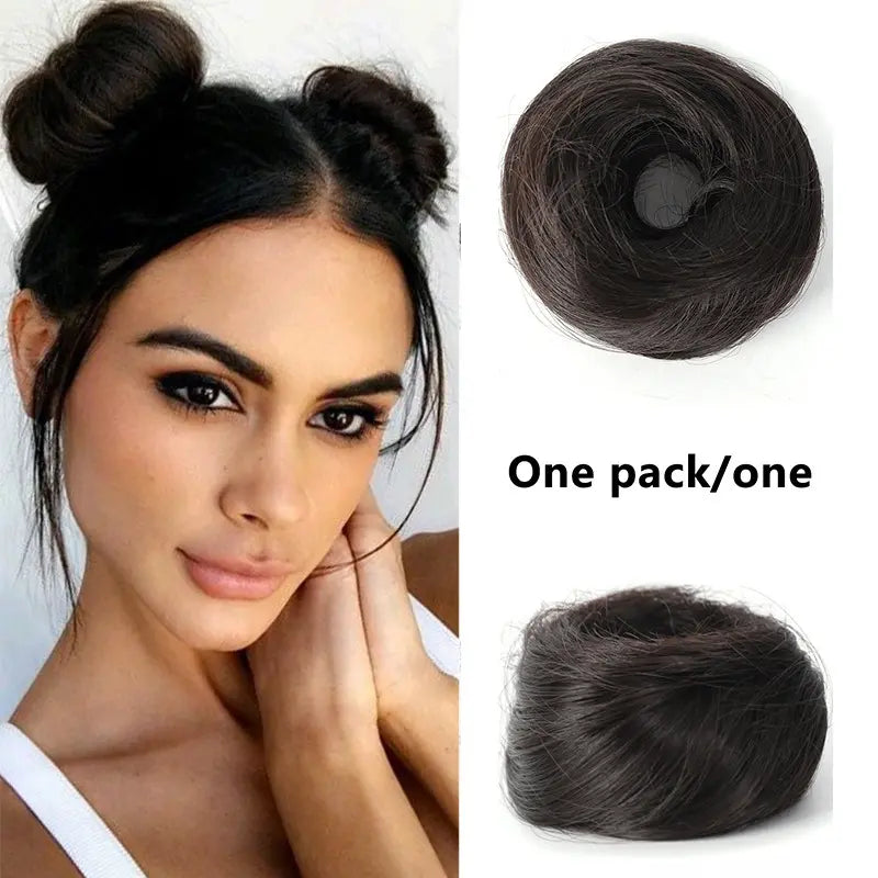🔥 Add more Synthetic Messy Bun Hair Piece for Women and Save 70% Off Retail Price 💖💖