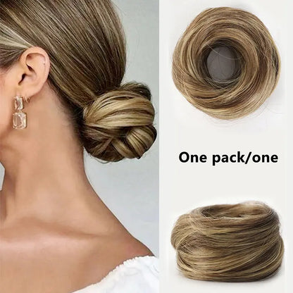 🔥 Add more Synthetic Messy Bun Hair Piece for Women and Save 70% Off Retail Price 💖💖