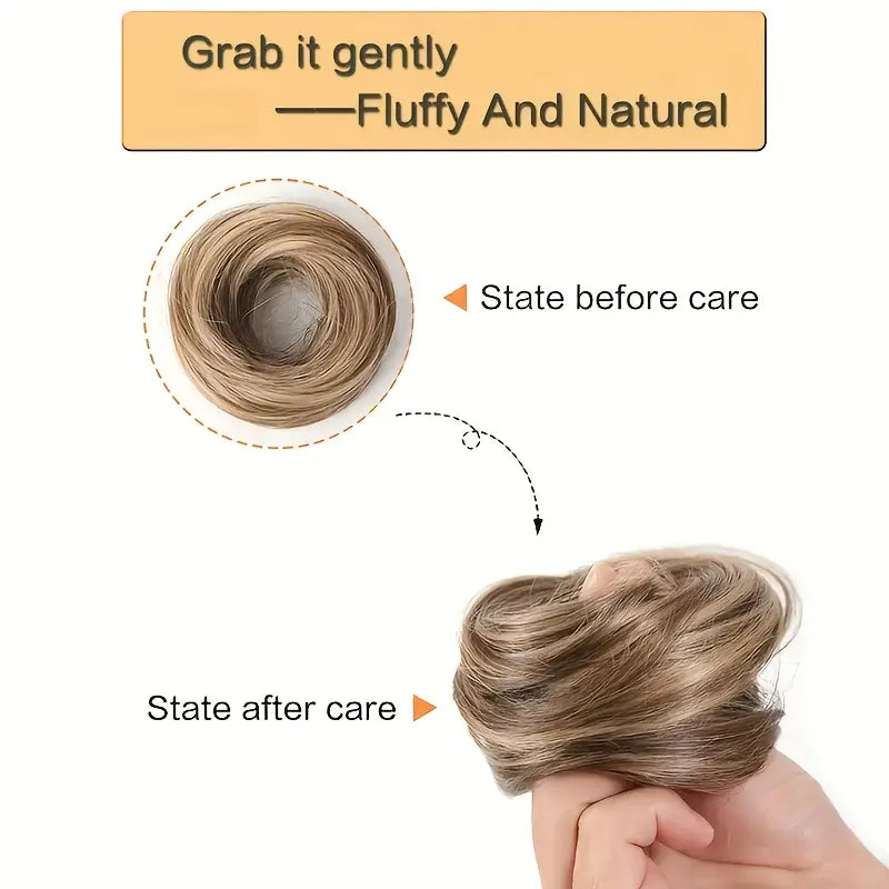 🔥 Add more Synthetic Messy Bun Hair Piece for Women and Save 70% Off Retail Price 💖💖