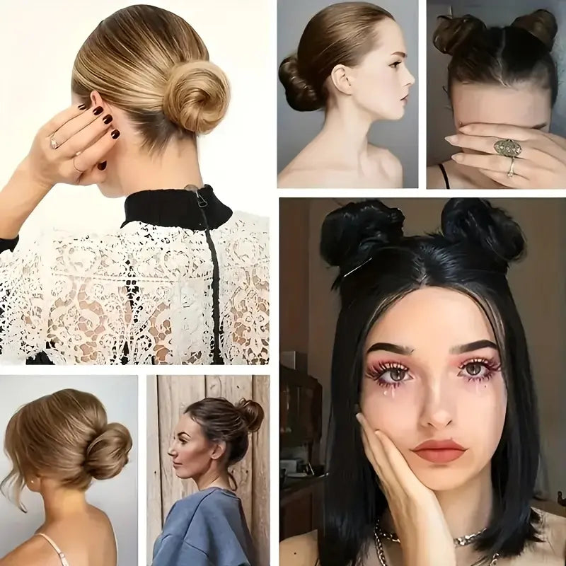🔥 Add more Synthetic Messy Bun Hair Piece for Women and Save 70% Off Retail Price 💖💖