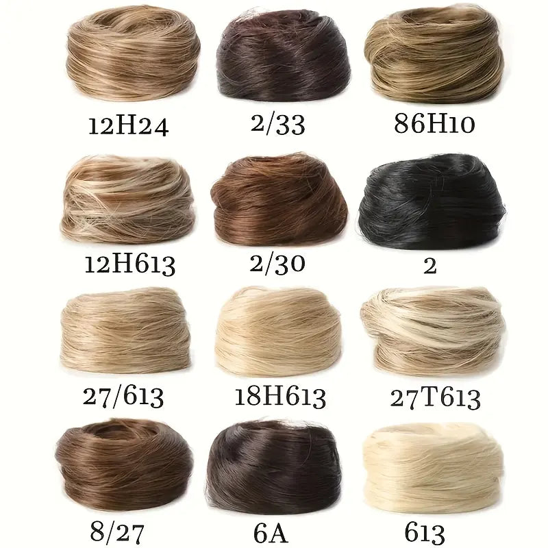 🔥 Add more Synthetic Messy Bun Hair Piece for Women and Save 70% Off Retail Price 💖💖