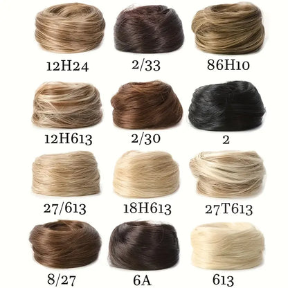 🔥 Add more Synthetic Messy Bun Hair Piece for Women and Save 70% Off Retail Price 💖💖