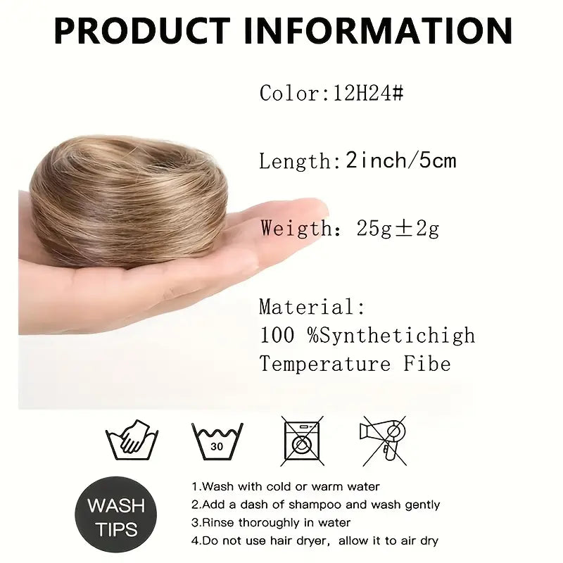 🔥 Add more Synthetic Messy Bun Hair Piece for Women and Save 70% Off Retail Price 💖💖